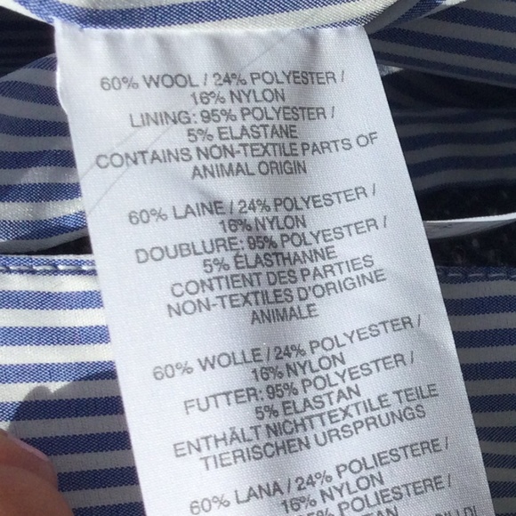 J. Crew 0P Metallic Black Blazer one button Dark academia business 0 petite work - Picture 14 of 15